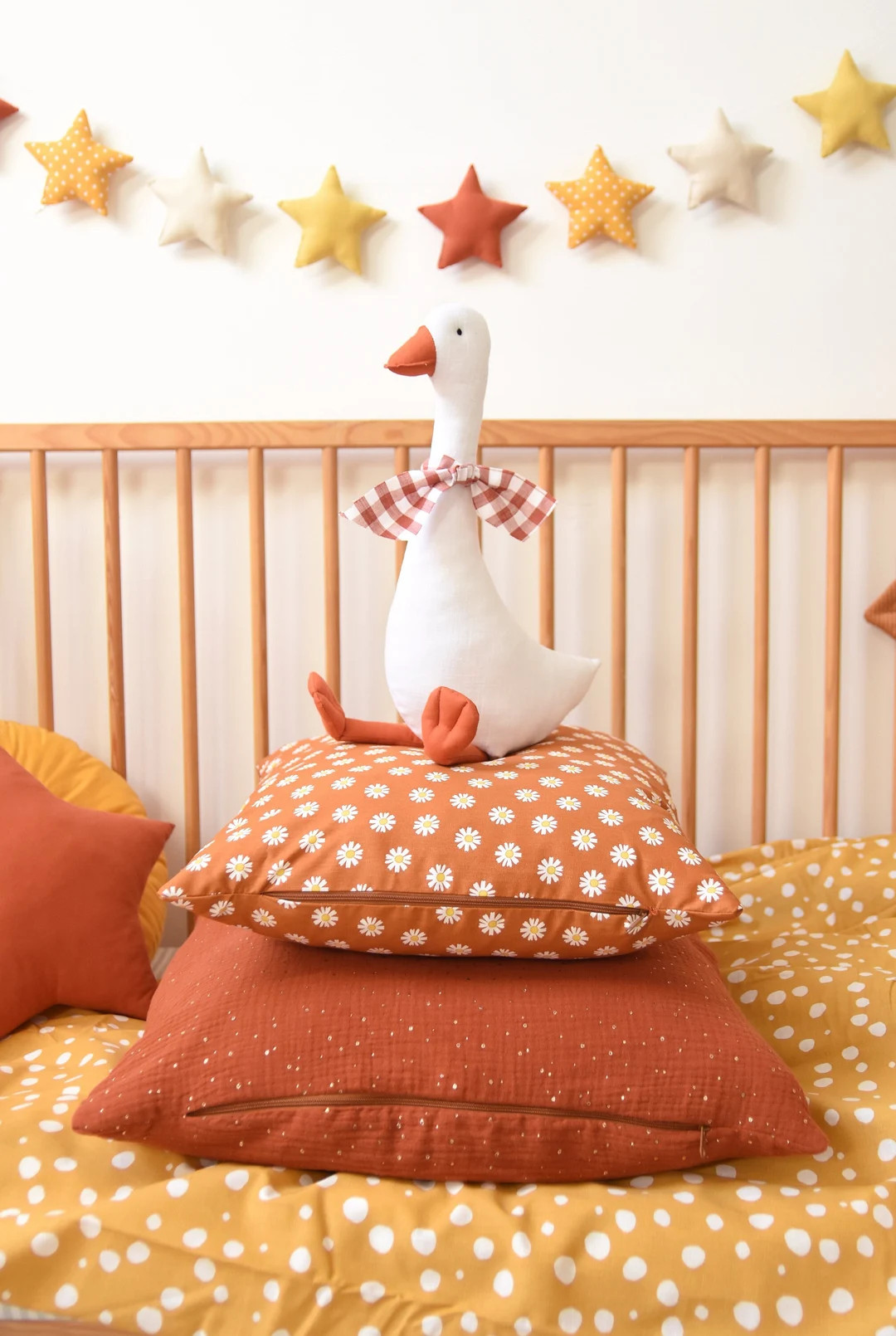 Cute Goose Plush, Linen Goose Toy, Canada Goose, Stuffed Duck Plush, Goose Nursery Decor, Cute Du... | Etsy (US)