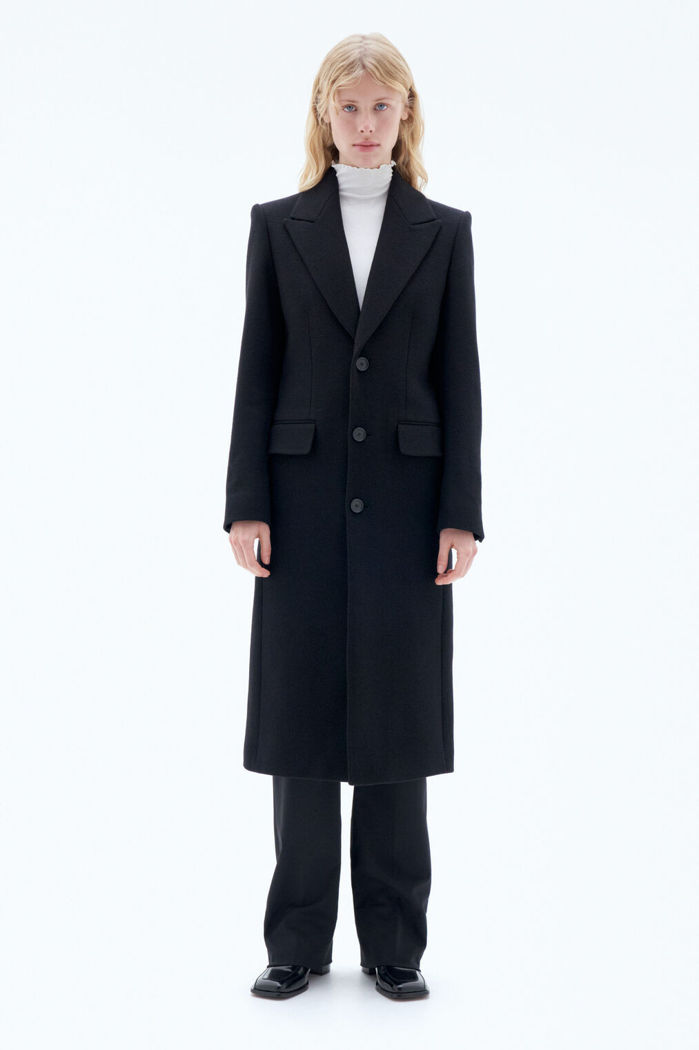 93 Slim Wool Coat | Filippa K