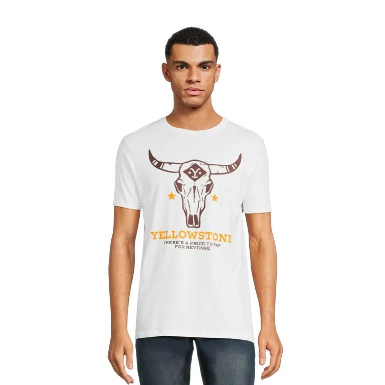 Yellowstone Bull Mens & Big Men's Graphic Tee Shirt, Sizes S-3XL | Walmart (US)