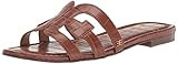 Sam Edelman Women's Bay Flat Sandal, Dark Mocha, 5.5 | Amazon (US)