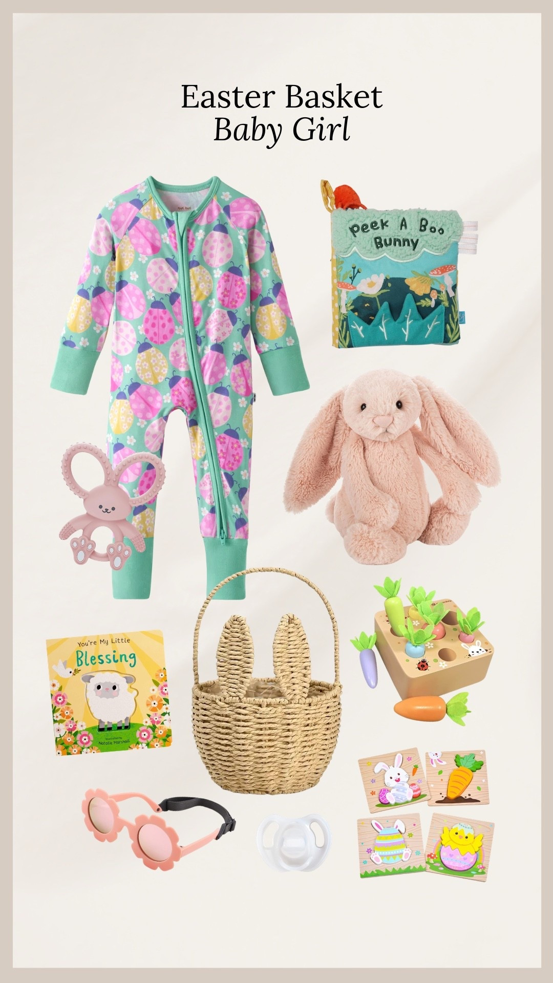 Easter Basket for Baby Girl 🌷👶🏼🐣