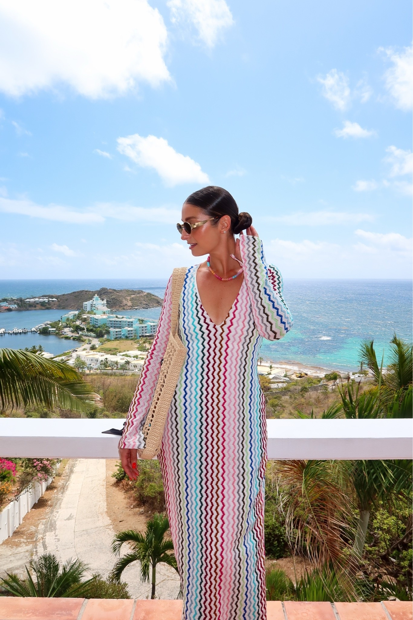 Size small maxi dress, small swimsuit top and bottoms