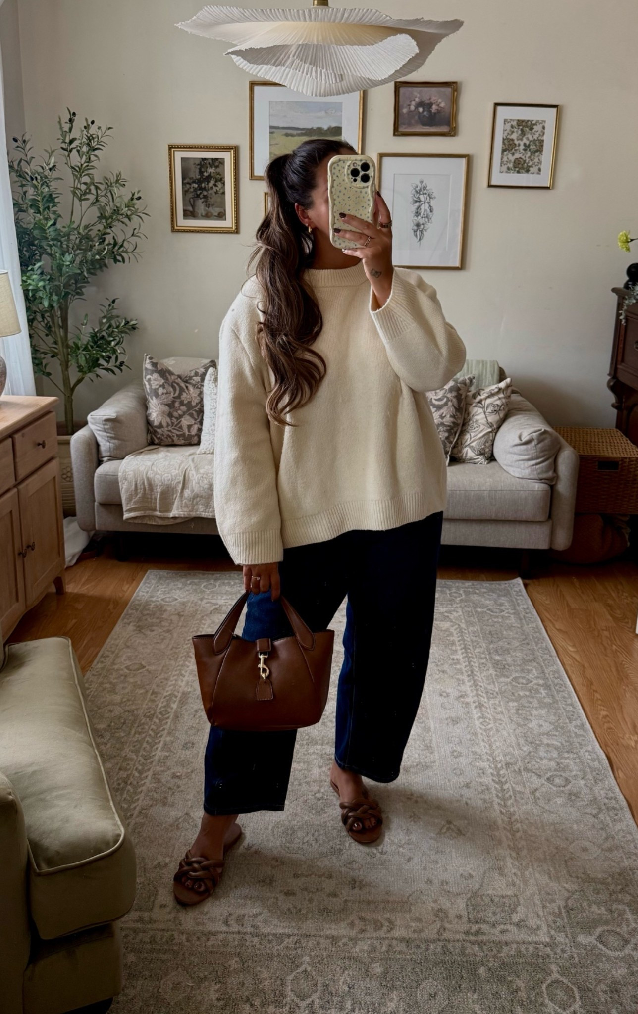 Midsize autumnal outfit 🤎

#LTKautumn #LTKmidsize #LTKjeans