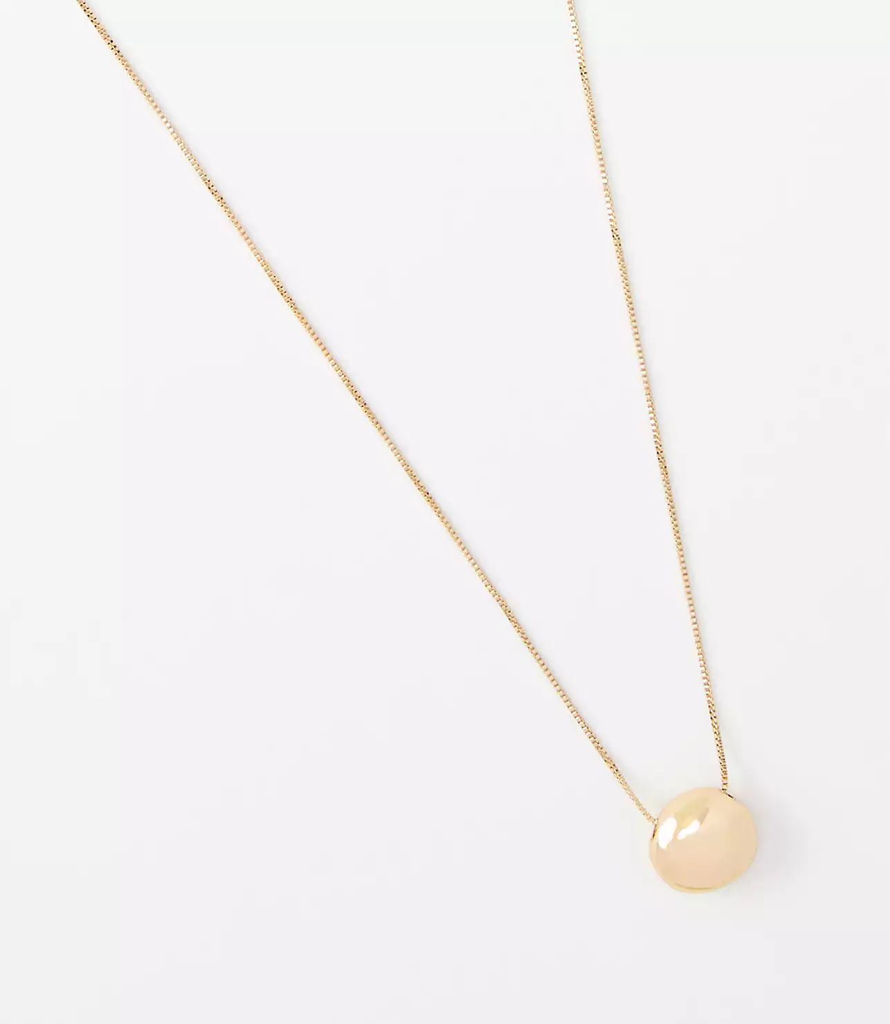Metallic Ball Necklace | LOFT