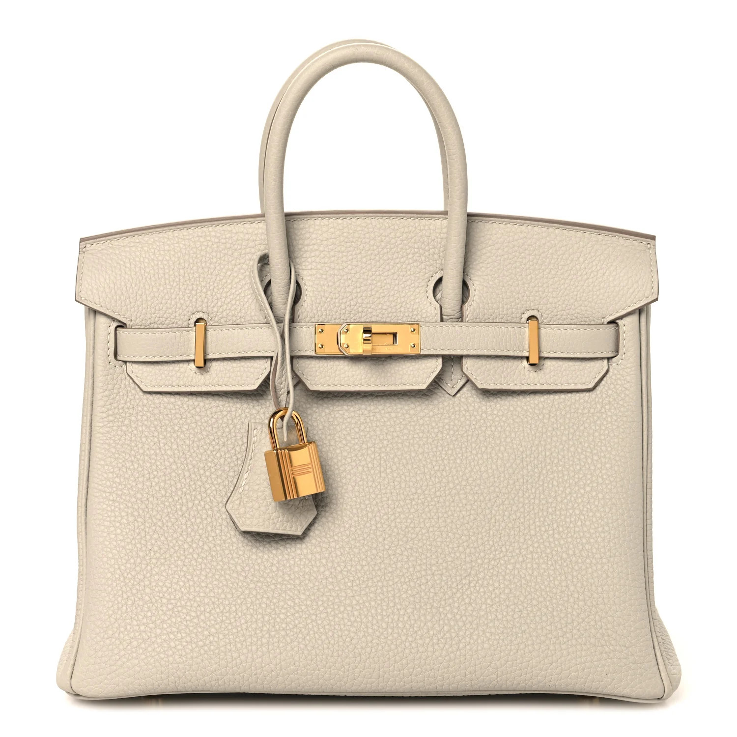 Togo Birkin 25 Beton | FASHIONPHILE (US)