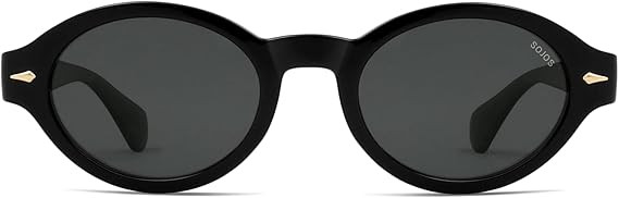 SOJOS Retro Oval Polarized Sunglasses for Women Men Chic Trendy 90s Sunnies Shades UV protection ... | Amazon (US)