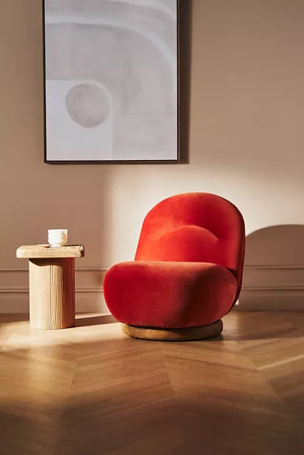 Maren Swivel Chair | Anthropologie (US)