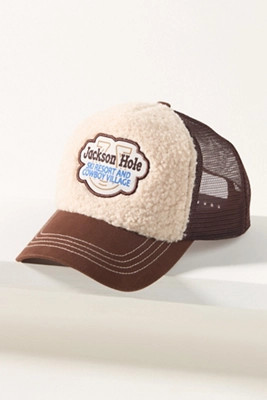 By Anthropologie Winter Sherpa Trucker Hat | Anthropologie (US)