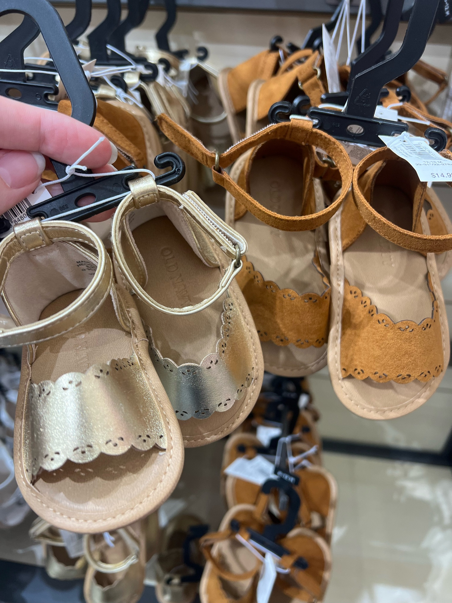 Grabbed these cutie little sandals for baby girl! Using the gold for our upcoming family pics!

#LTKsalealert #LTKSpringSale #LTKbaby