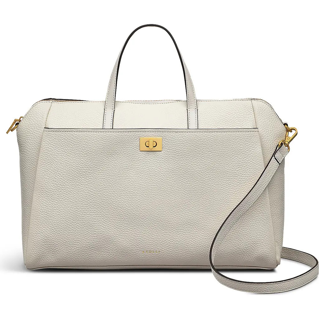 Radley Brook Avenue Medium Zip Top Satchel Bag in Chalk at Nordstrom Rack | Nordstrom Rack