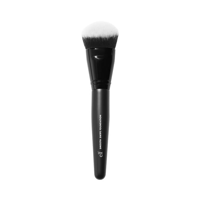e.l.f. Smooth Swipe Foundation Brush | Face Makeup Brush For A Natural-Looking Finish, For Liquid... | Amazon (US)