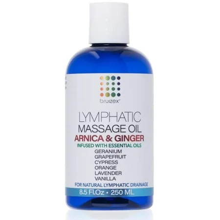 Lymphatic Massage Ginger Oil with Arnica for Manual Lymphatic Drainage Post Surgery Recovery Lymphed | Walmart (US)