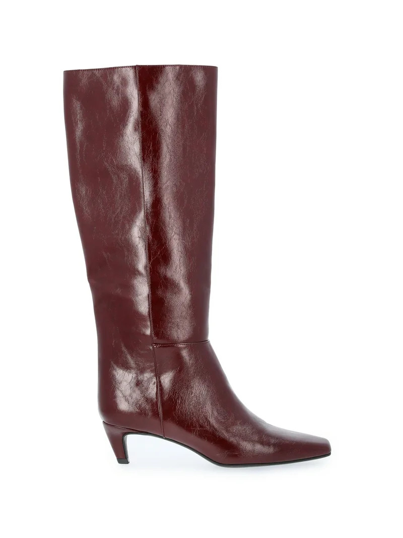 Scoop Women's Knee High Kitten Heel Boots (Wide Width Available) - Walmart.com | Walmart (US)