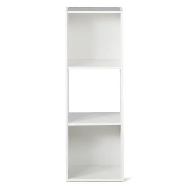 11" 3 Cube Organizer Shelf White - Room Essentials™ | Target