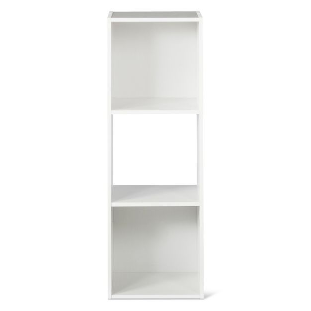 11&#34; 3 Cube Organizer Shelf White - Room Essentials&#8482; | Target