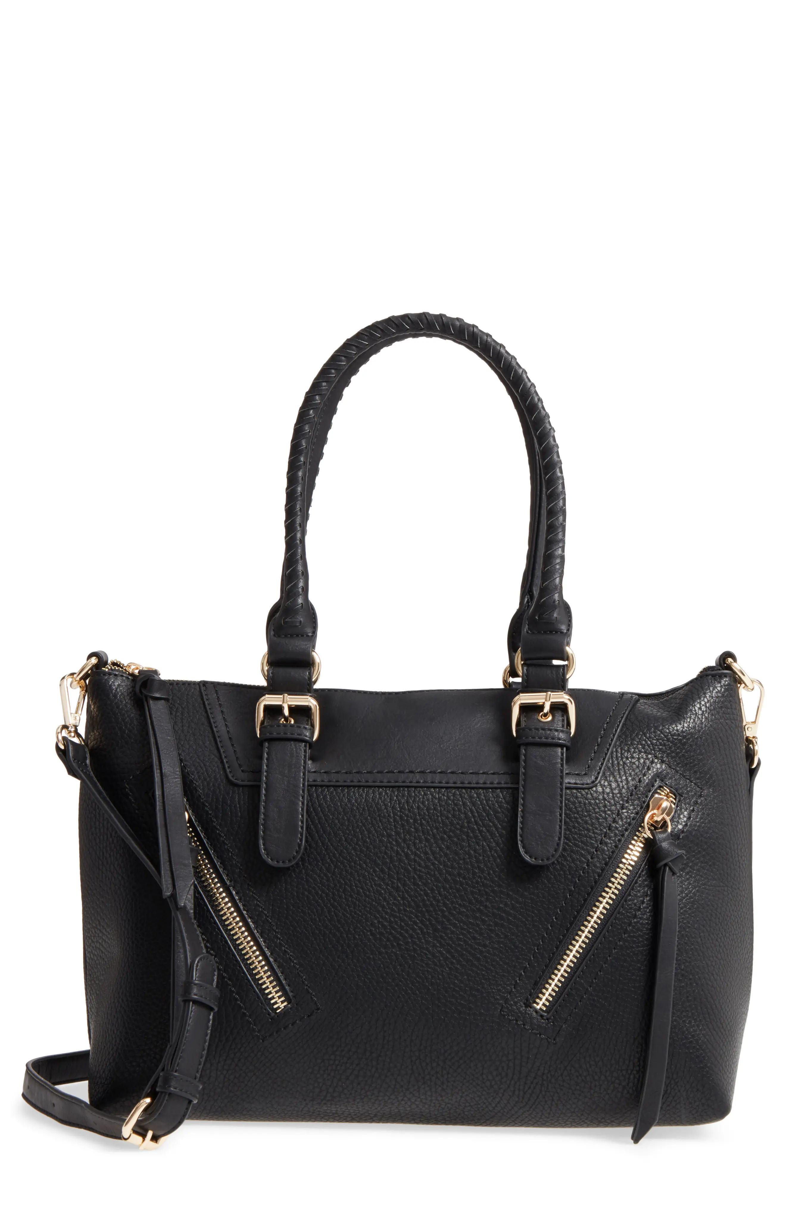 Girard Faux Leather Satchel | Nordstrom