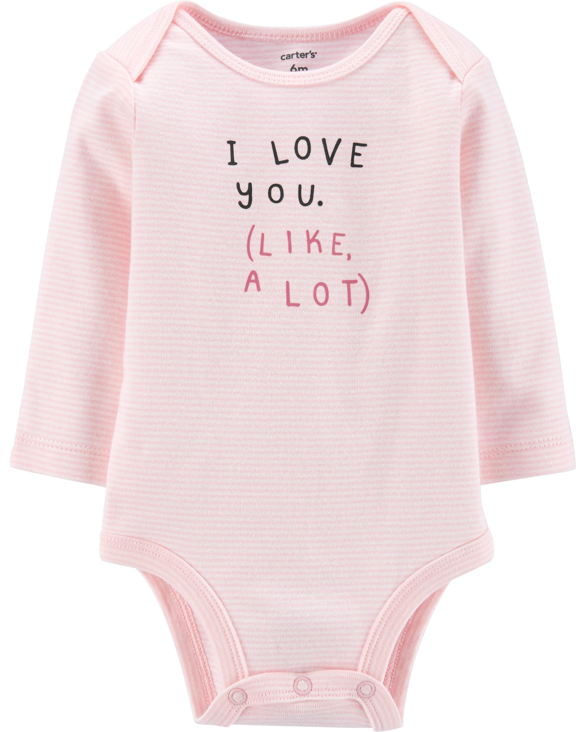 I Love You Collectible Bodysuit | Carter's
