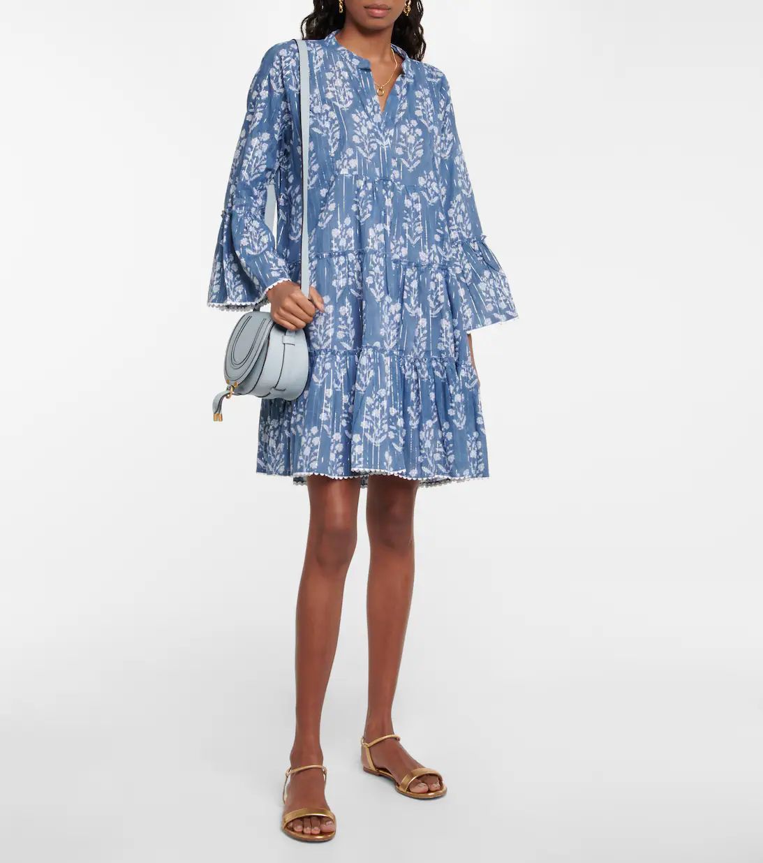 Juliet DunnFloral cotton-blend minidress | Mytheresa (US/CA)