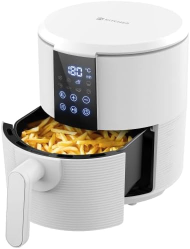 Kitcher3.5Qt Air Fryer LED Touch Digital Screen Hot Air Fryers Oven Oilless Cooker with Temperatu... | Amazon (US)