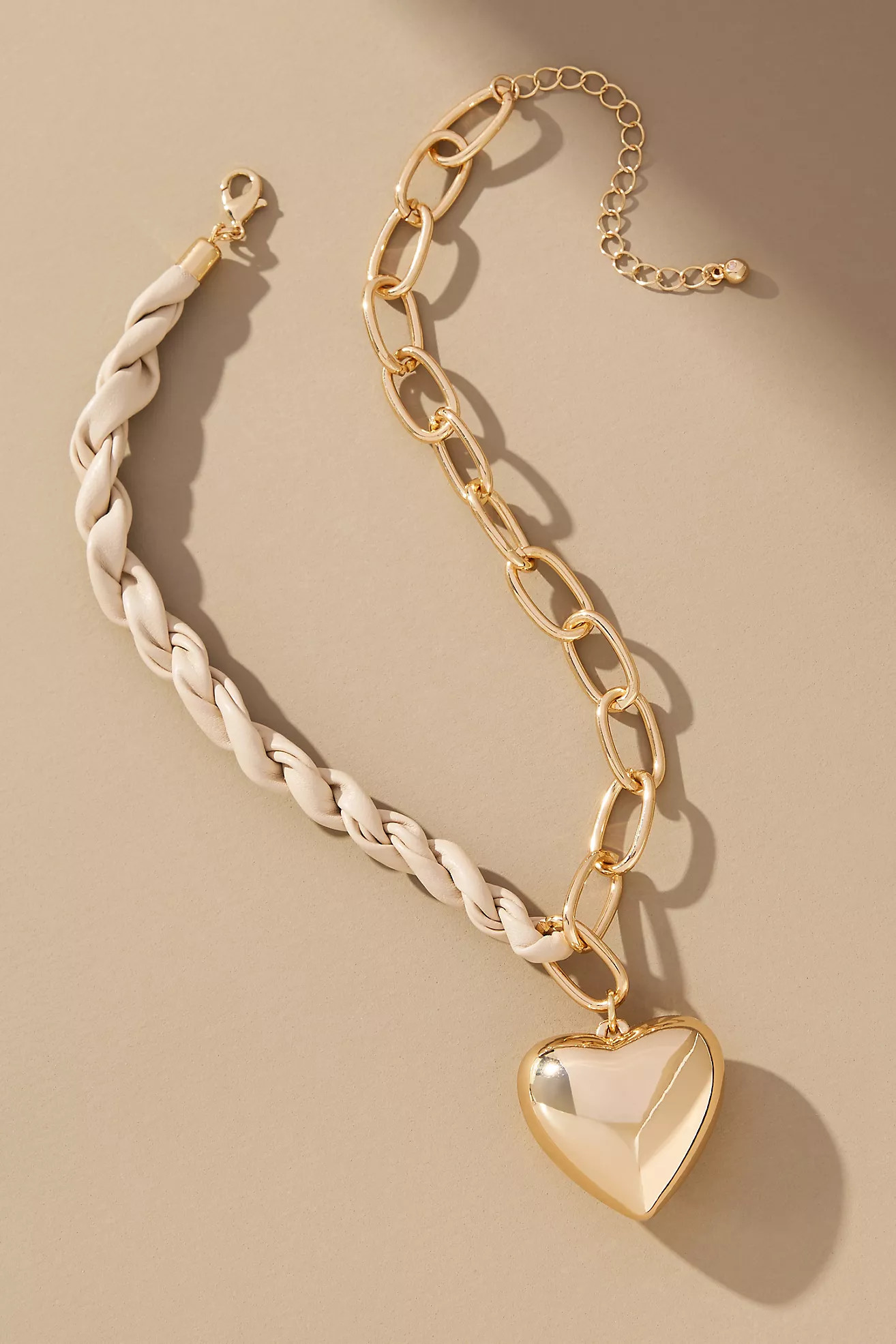 Chain Heart Pendant Necklace | Anthropologie (US)