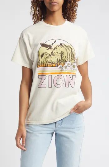 Zion Oversize Cotton Graphic T-Shirt | Nordstrom