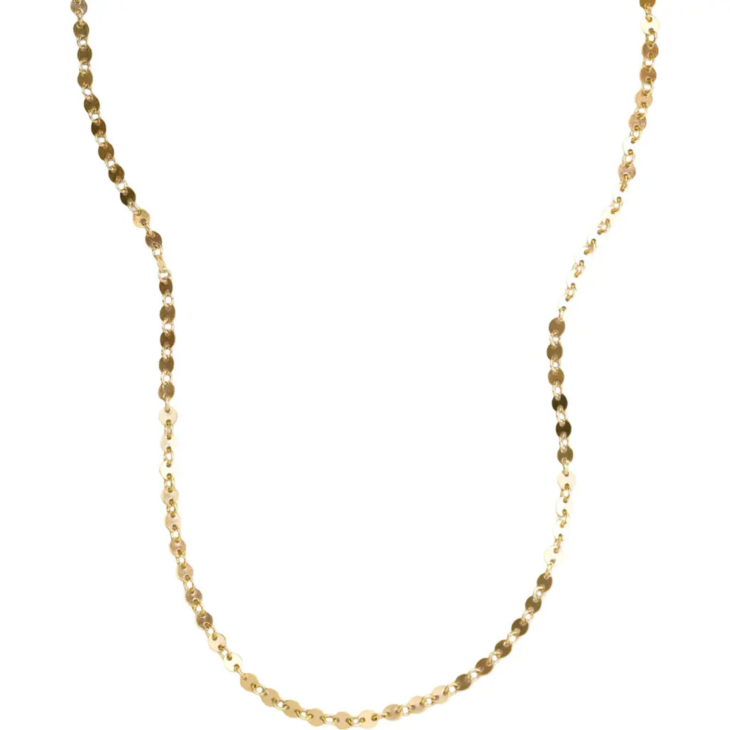 MADE BY MARY Mini Poppy Choker Necklace in Gold Filled at Nordstrom, Size 15 | Nordstrom