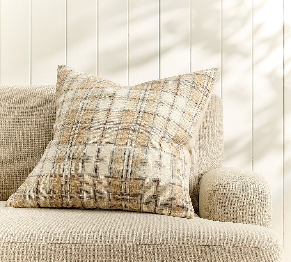 Cedrick Plaid Pillow Cover | Pottery Barn (US)