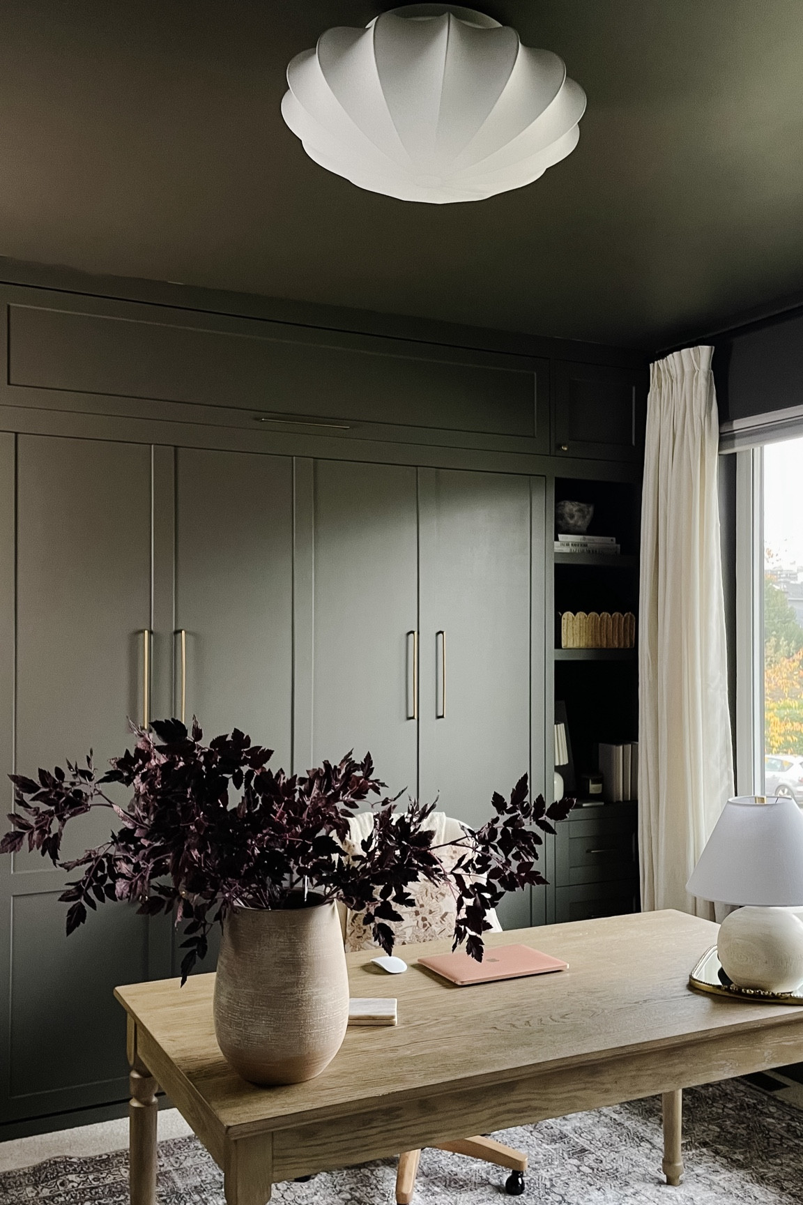 Home office ceiling light is back in stock. Flush mount light. Ceiling light. Lighting   

#LTKhome #LTKstyletip