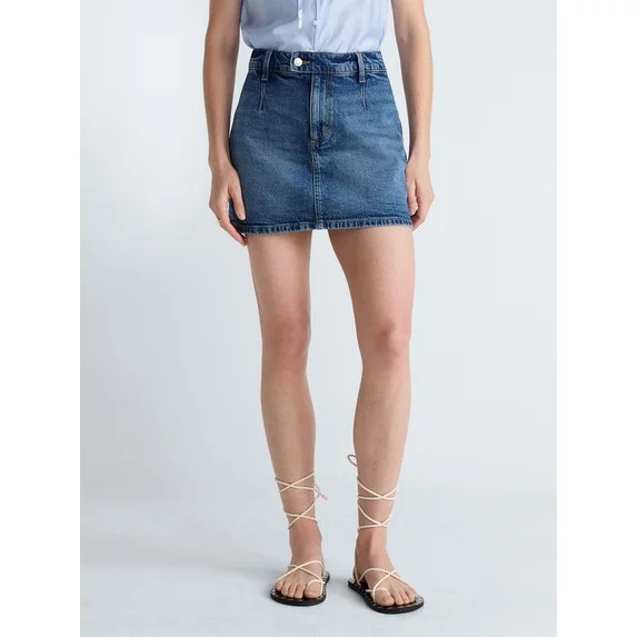 Scoop Women's Denim Skort, Sizes 0-18 | Walmart (US)