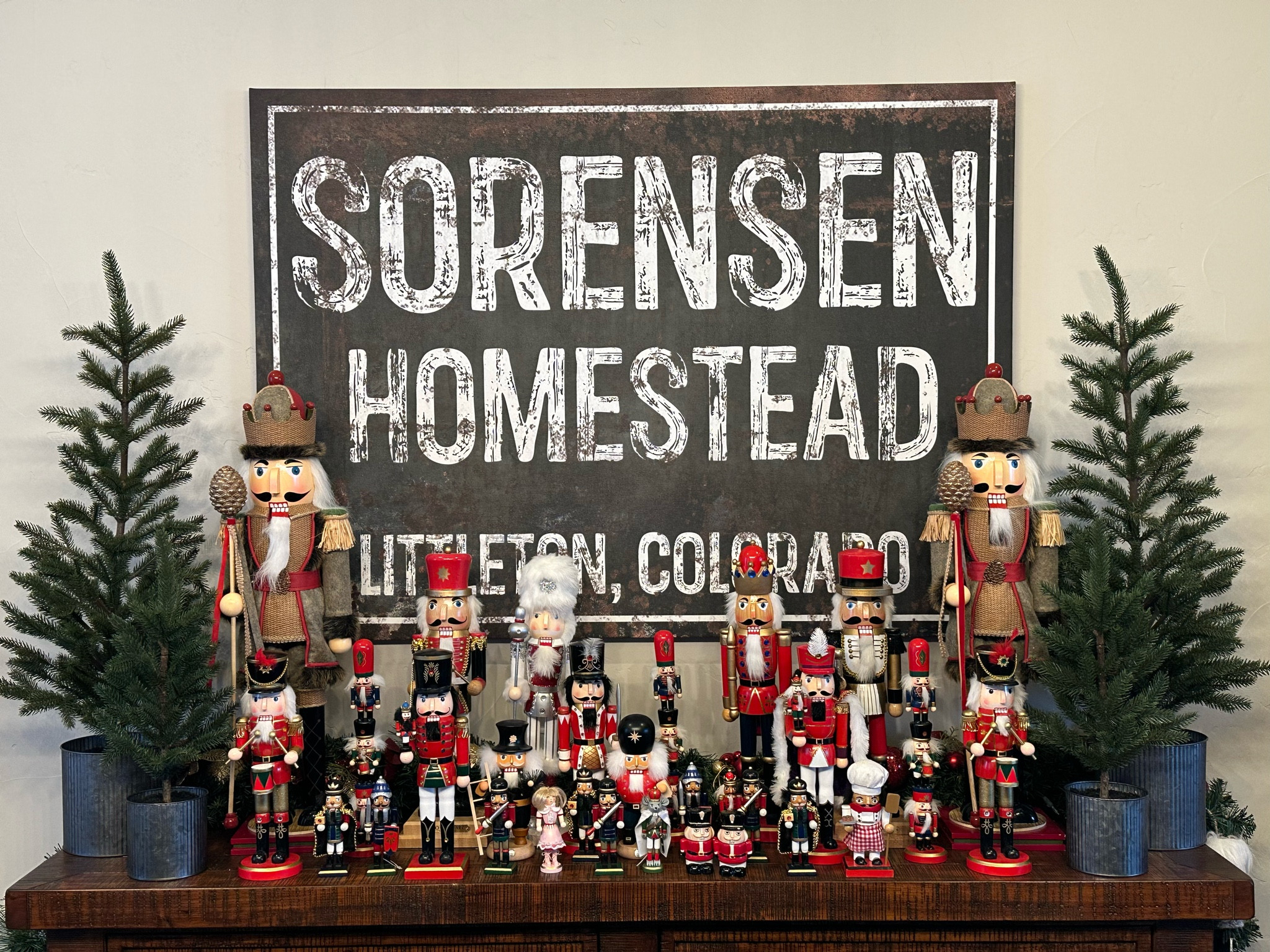 Holiday season decor for your home. I love this personalized canvas name sign and have placed it in my dining room. A great canvas for all year round and it looks like a metal sign   #personalizednamesigns #personalizedhomesign #personalizedsignforhomes #personalizedcanvas #personalizedcanvasforhome

#LTKHoliday #LTKfamily #LTKSeasonal