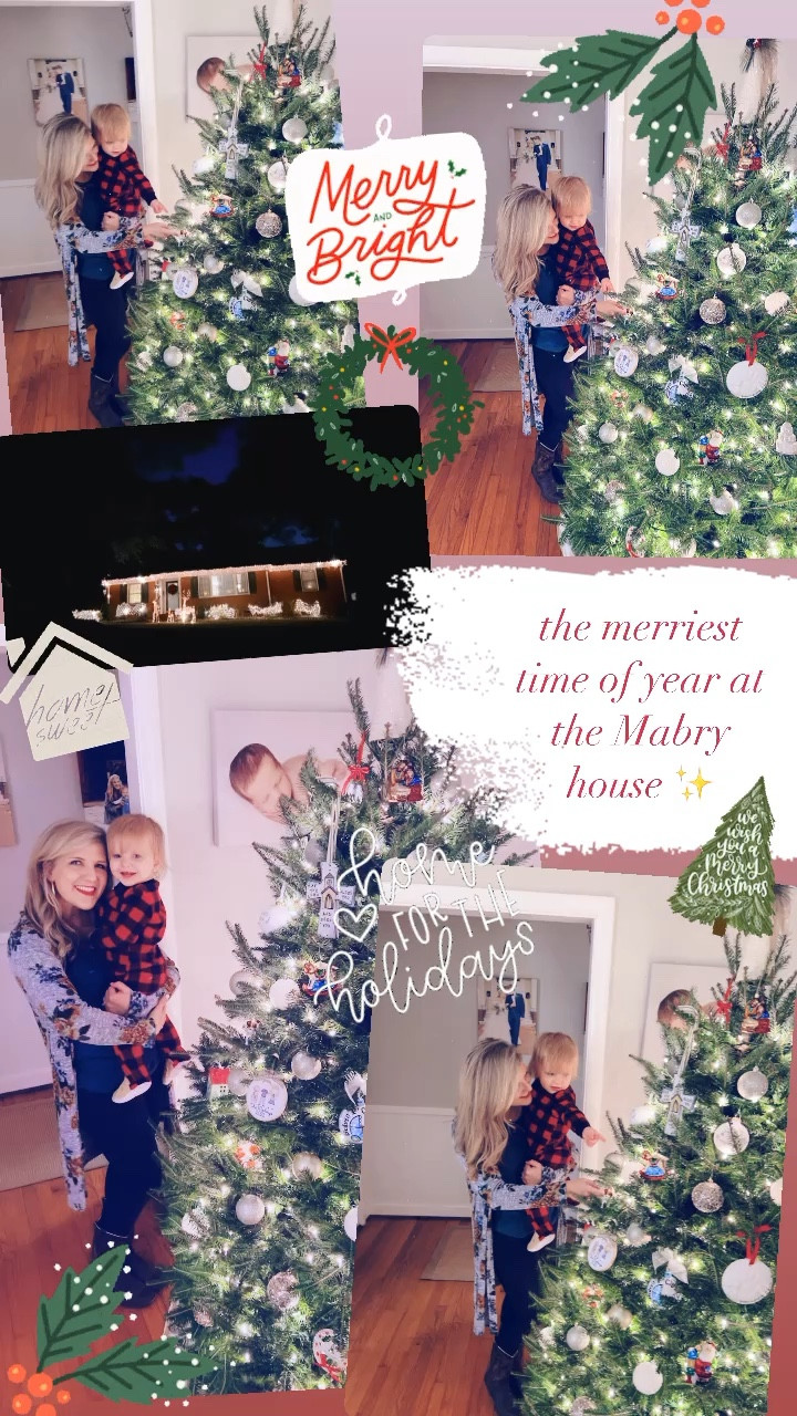 the merriest time of year at the Mabry house ✨

#LTKSeasonal #LTKhome #LTKHoliday