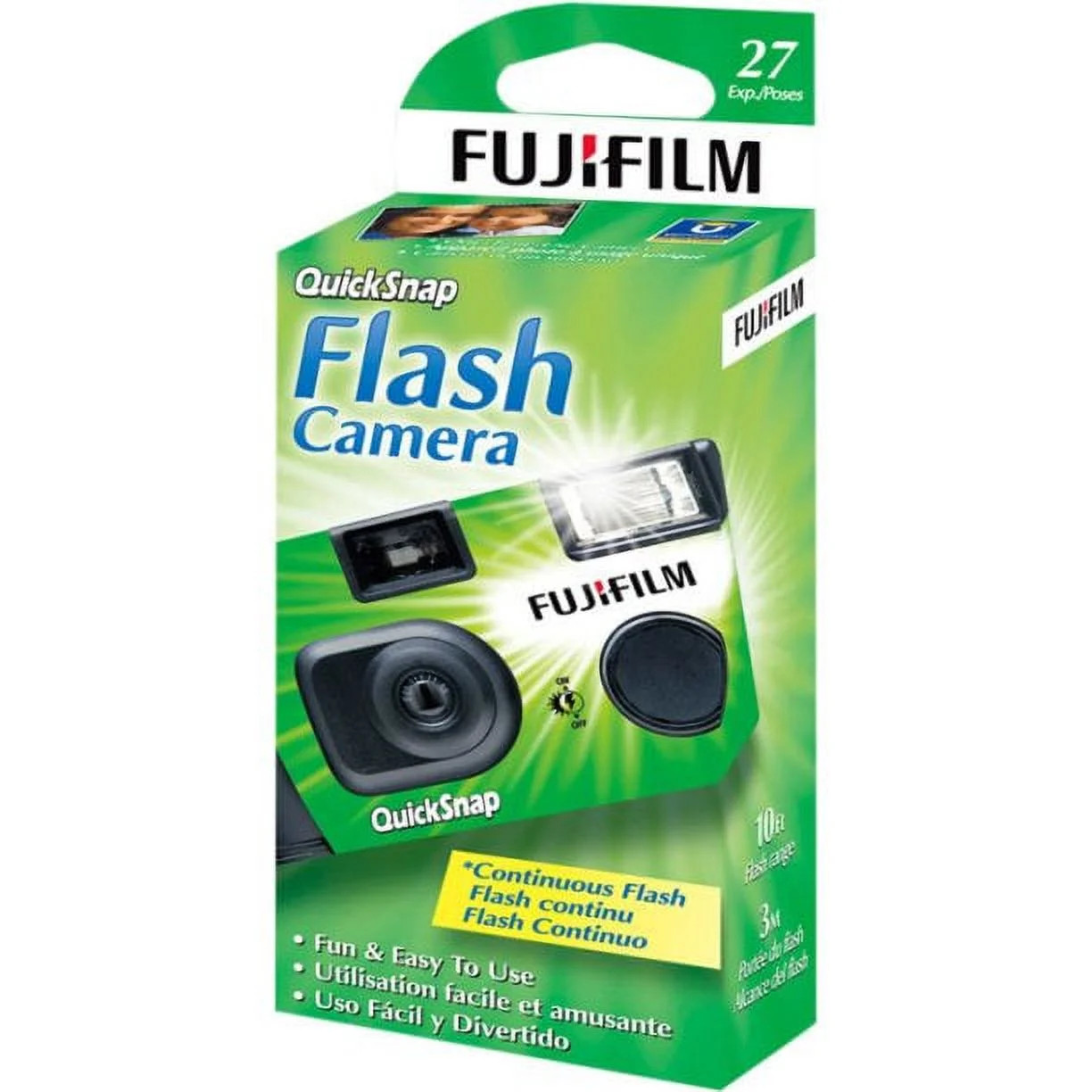 Fujifilm QuickSnap One Time Use 35mm Camera with Flash - Walmart.com | Walmart (US)