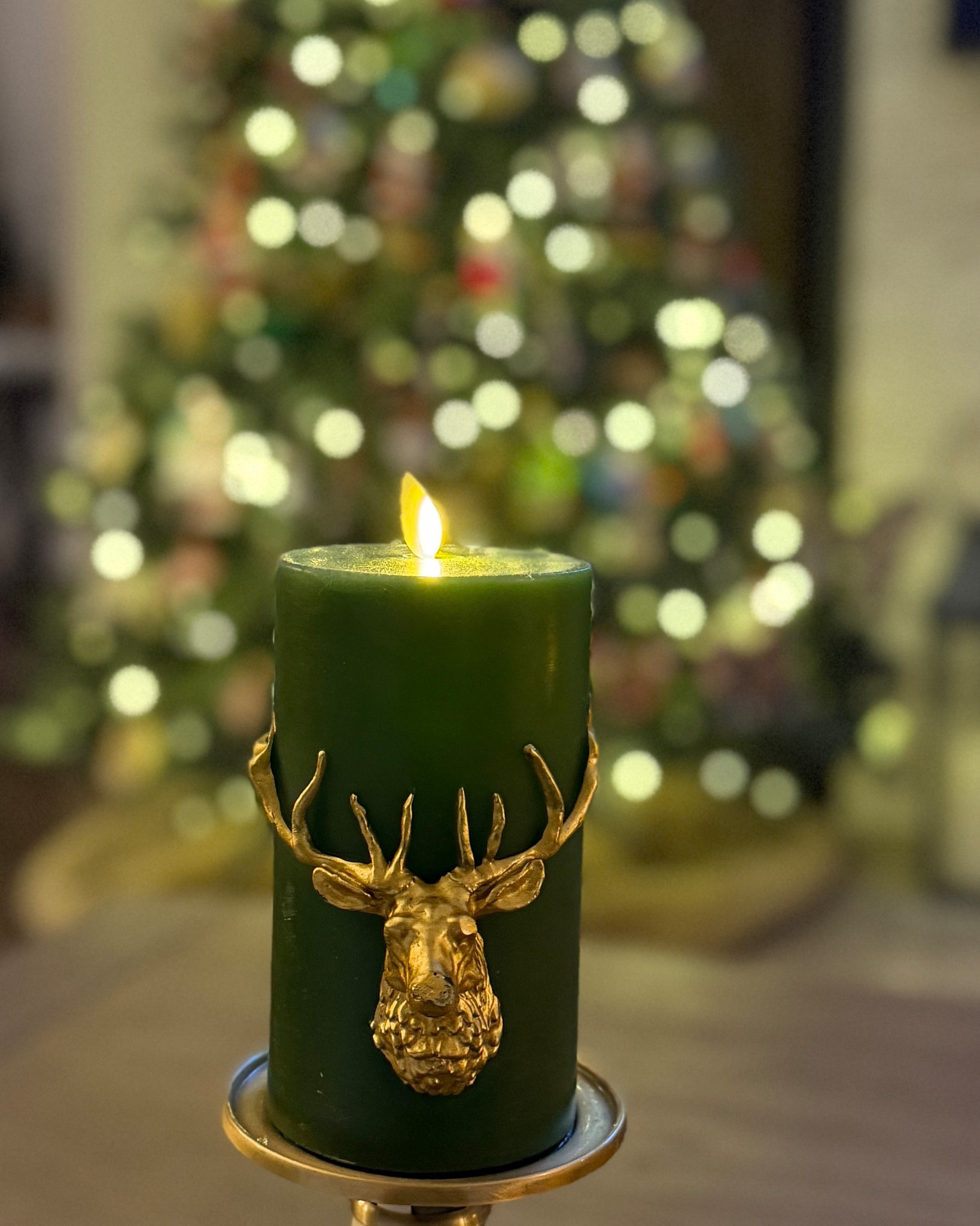 this flameless Luminara candle looks like it belongs in a fabulous lodge on a ranch

#LTKHome #LTKSeasonal #LTKHoliday