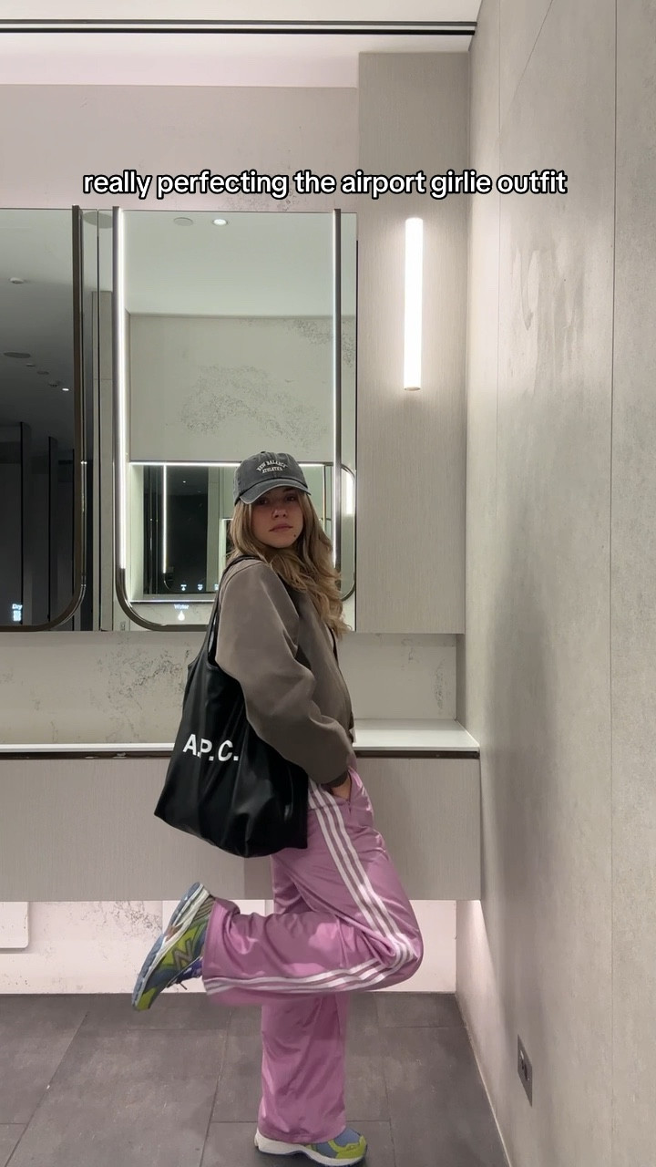 Airport outfit inspo 💛 track pants & a bomber jacket! Ft. My favourite APC tote bag! 

#LTKaustralia #LTKstyletip #LTKtravel