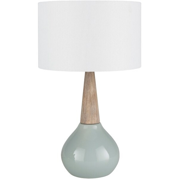 Peregrine 18.75 in. Blue Modern Table Lamp | Bed Bath & Beyond