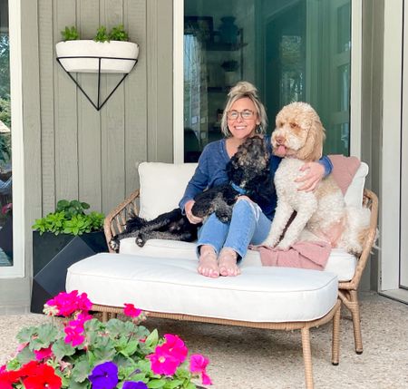 How absolutely adorable is Collin with her sweet pups, Yoli and Eddie?! 😍😍 This love seat and bench set is available at Walmart and it even perfectly matches the oversized chair she just scooped up too! 

We think it’s the perfect summer piece for your patio so grab one before it’s gone! 😍😍

#LTKhome #LTKstyletip #LTKSeasonal