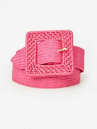 Ariella Raffia Belt | J.McLaughlin