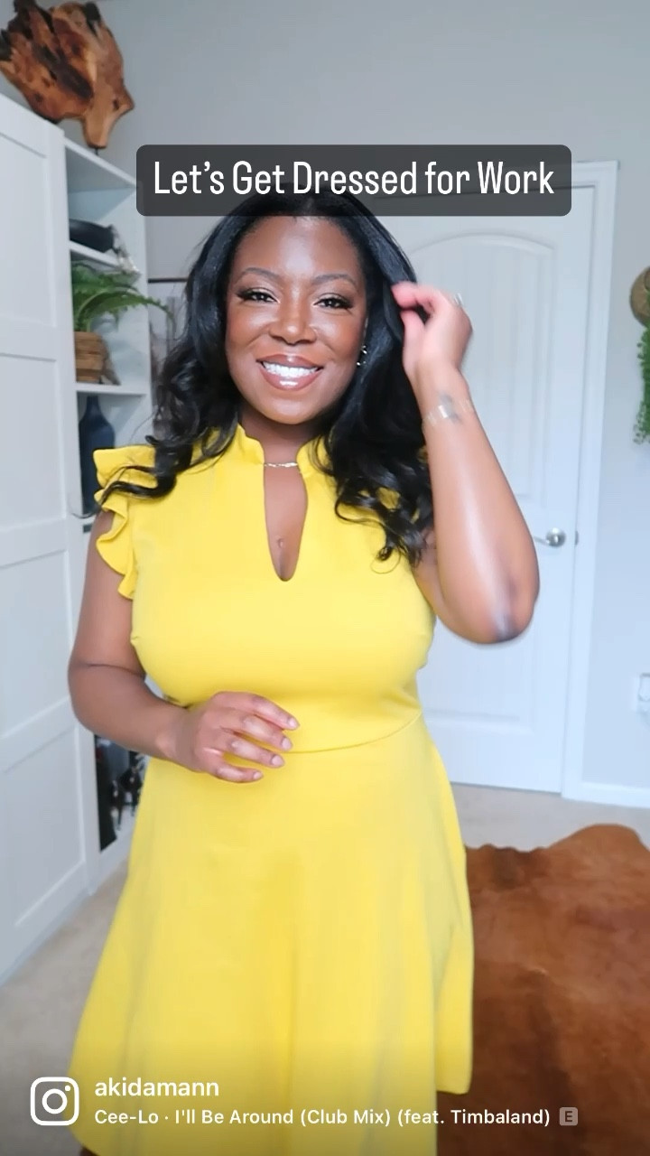 ☀️Brighten up the office with a yellow midi summer dress 💛 

#yellowdress #workoutfitinspo #mididress #nordstrom

#LTKxNSale #LTKworkwear #LTKstyletip