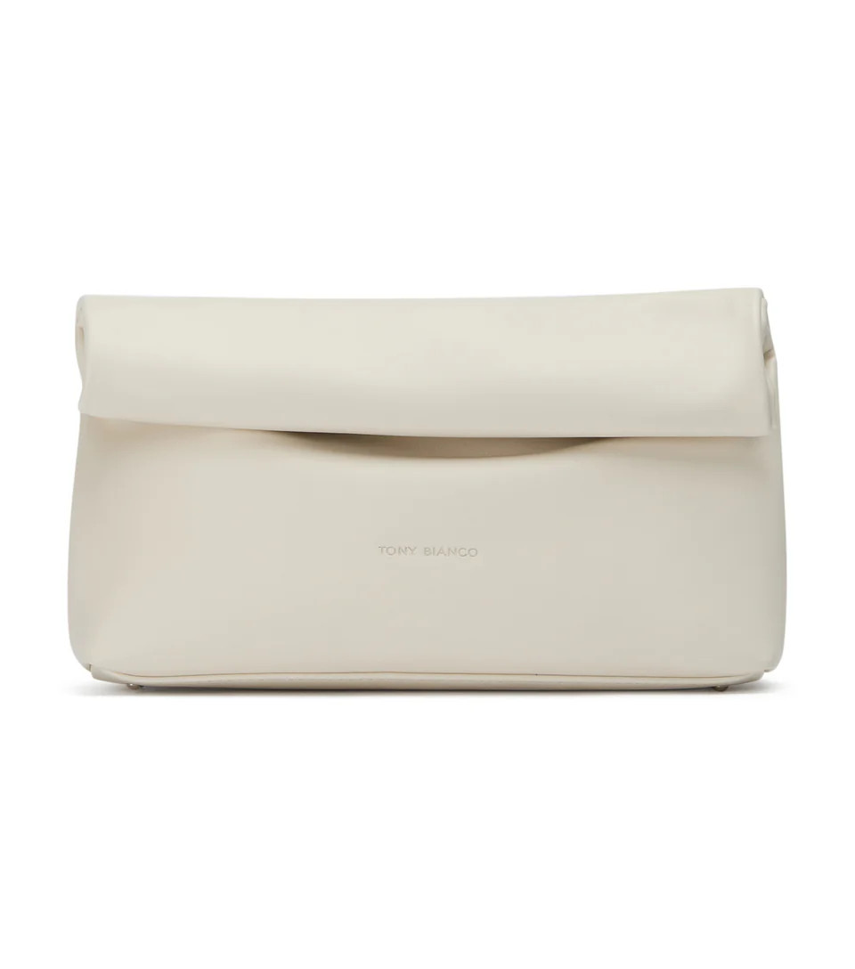 Avva White Nappa Clutch | Handbags | Tony Bianco USA | Tony Bianco US