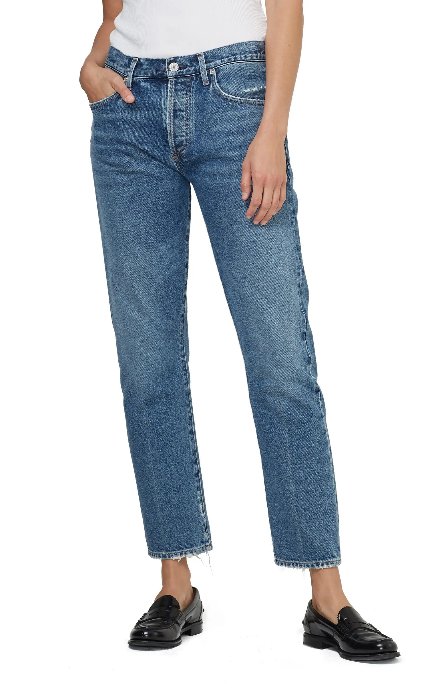 Emerson Ankle Slim Fit Boyfriend Jeans | Nordstrom