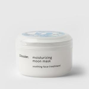 Glossier Moisturizing Moon Mask, Intensely hydrating mask, 3 fl oz,  a must-have mask that your face will thank you for | Glossier