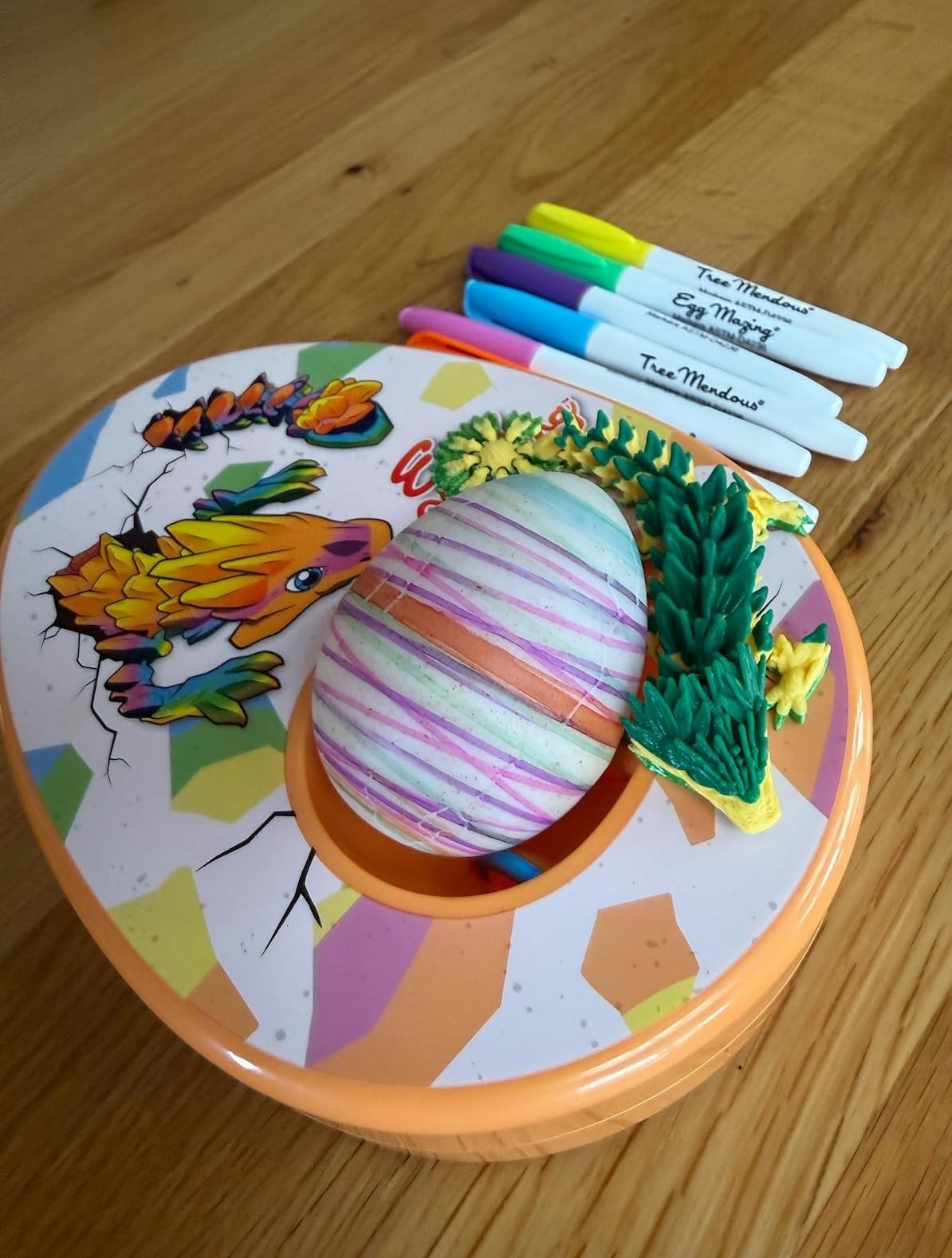 The most satisfying way to decorate eggs, whether you're 2 or 92! Mess-free! It can be used with real eggs or fake ones.

#LTKSeasonal #LTKOver40 #LTKKids