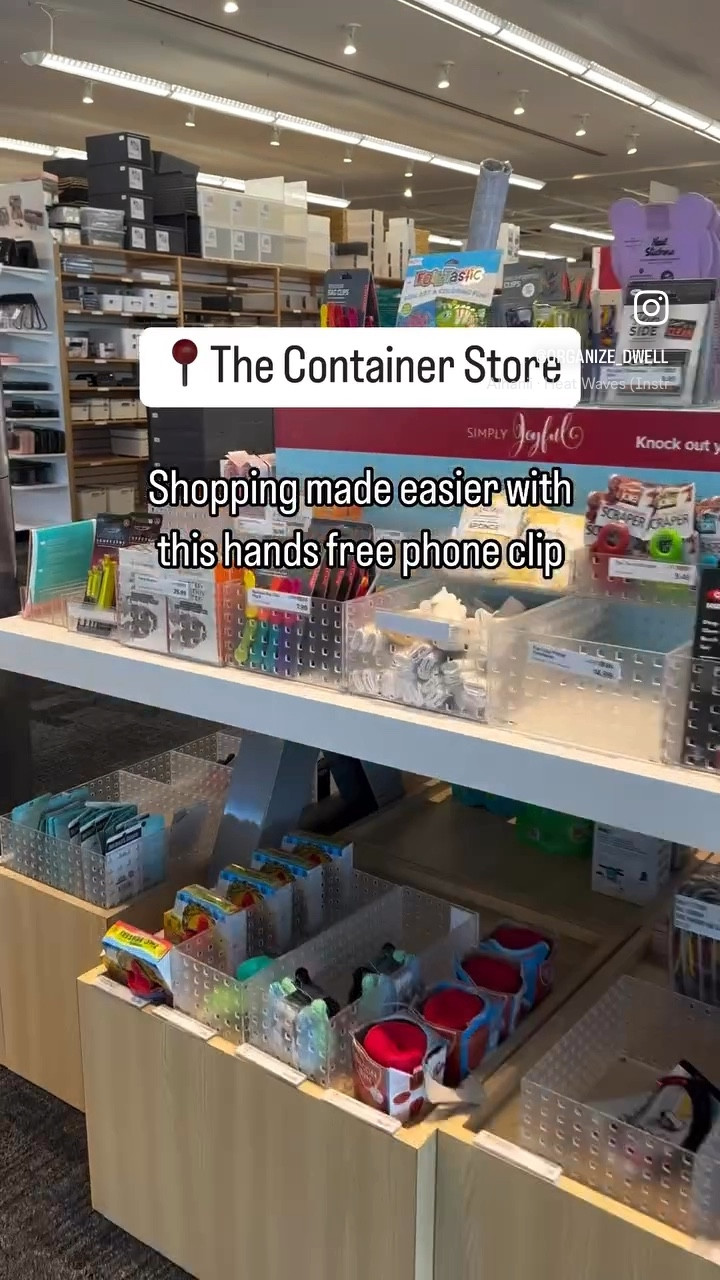 Phone clip for your grocery cart

#LTKFindsUnder50 #LTKGiftGuide #LTKHome