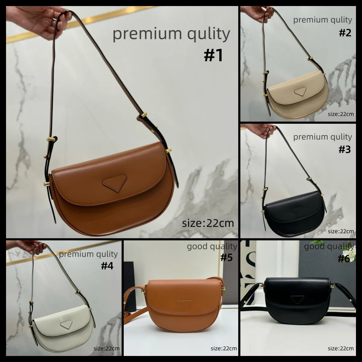 Save Big on Bulk Half Moon Designer Bag (Order By Pic In Opt, Not By Desc) Fashion Women Designer... | DHGate
