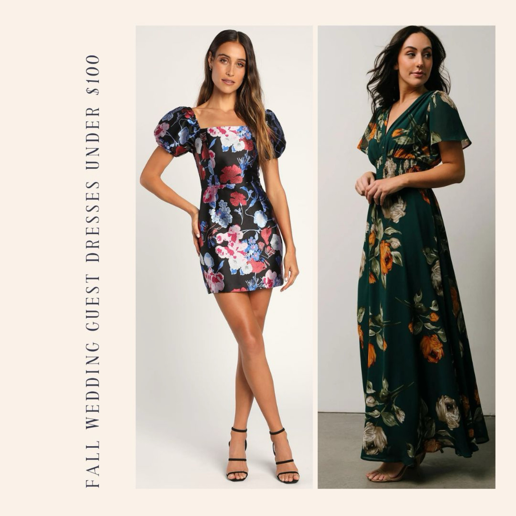 Fall Wedding Guest Dresses Under $100 - Formal Wedding Guest Dress Options for Fall Weddings from Lulu’s, Baltic Born, Amazon, Petal & Pup, Nordstrom, and more each under $100

#LTKFindsUnder100 #LTKWedding #LTKSeasonal