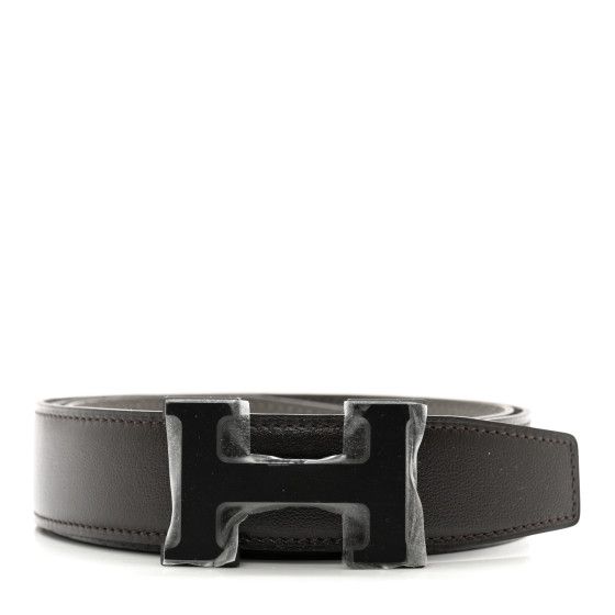 Box Togo So Black 32mm H Belt 90 36 Ebene Gris Meyer | FASHIONPHILE (US)