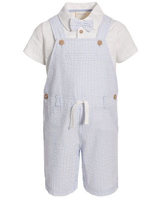 First Impressions
Baby Boys Seersucker Shortall Set, Created for Macy's
 | Macys (US)