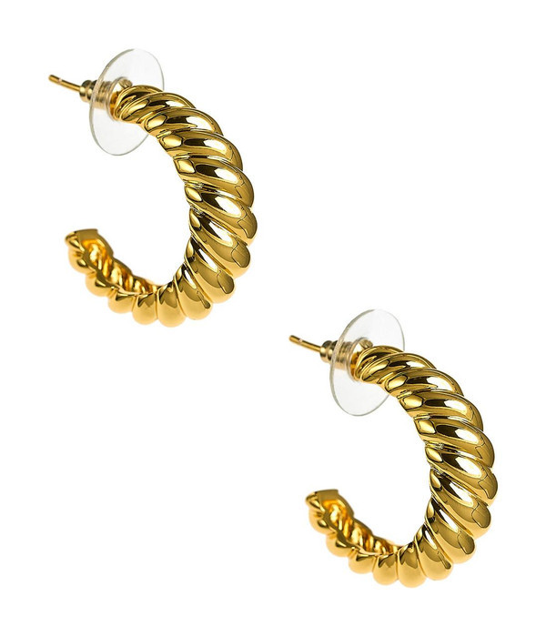 Francesca Hoop Earring - Belle of the Ball - 18k Plated Gold - PreOrder | Lisi Lerch Inc