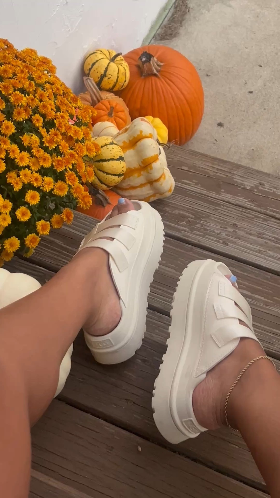 Slides at the end of pregnancy are a must 😅 no one has time to bend over and tie shoes. These platforms are comfortable to walk in, I wore them to my daughter’s cheer game. 

They also have them in kids and women’s which is a plus because my daughter has matching slides

#LTKSeasonal #LTKShoeCrush #LTKStyleTip