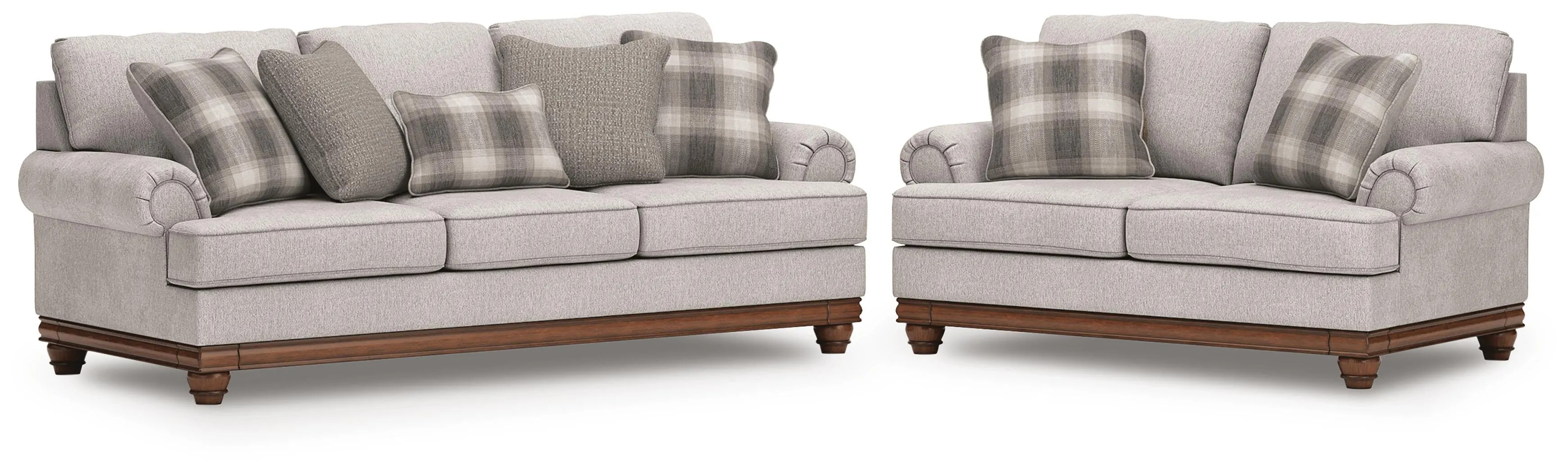 Stoughton Sofa and Loveseat, Sandstone | Ashley